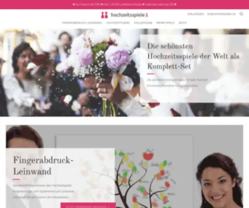 Brautbox.de(Hochzeitsspiele mit ♥ Die schönsten Spiele zur Hochzeit) Screenshot