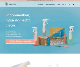Brauzz.com(Duurzame schoonmaakmiddelen) Screenshot
