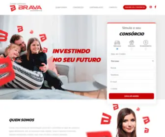 Bravaconsorcios.com.br(Brava Consórcios) Screenshot