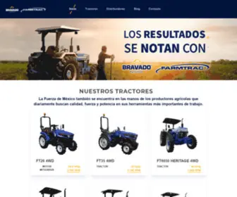 Bravado.com.mx(Bravado Farmtrac) Screenshot