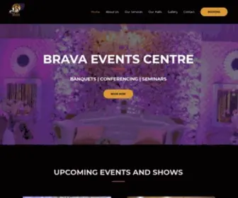 Bravaeventsng.com(Banquet) Screenshot