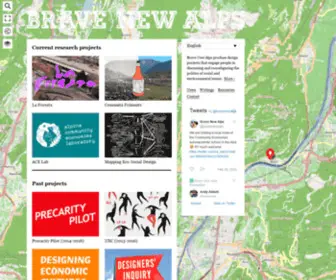 Brave-New-ALPS.com(Brave New Alps) Screenshot