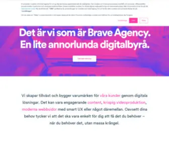 Brave.se(Brave Agency) Screenshot