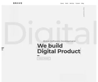 Bravedigital.com(For Websites) Screenshot