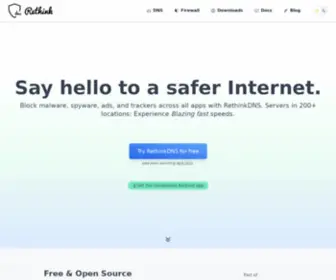 Bravedns.com(3B+ Android users deserve access to a safer and open Internet. RethinkDNS) Screenshot