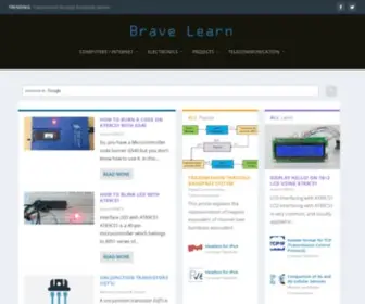 Bravelearn.com(Brave Learn) Screenshot