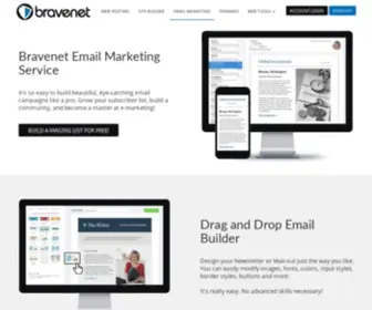 Bravemailer.com(Email Newsletters) Screenshot
