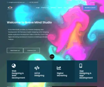 Bravemindstudio.com(Brave Mind Studio) Screenshot