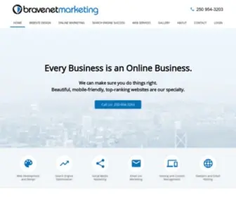 Bravenetmarketing.com(Bravenet Marketing) Screenshot