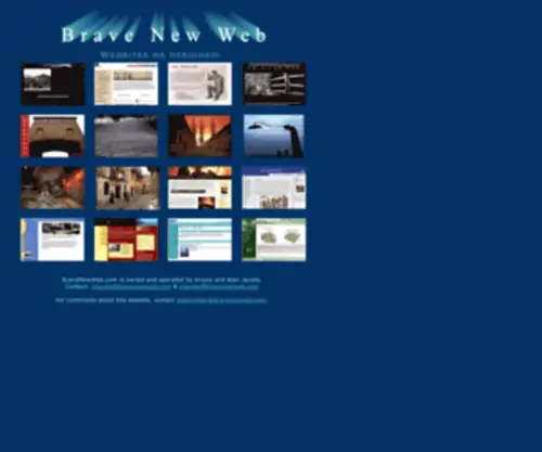 Bravenewweb.com(Brave New Web) Screenshot