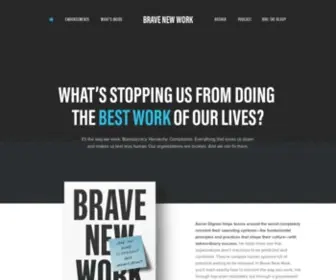 Bravenewwork.com(Brave New Work) Screenshot