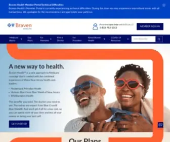 Bravenhealth.com(Medicare plans in NJ) Screenshot