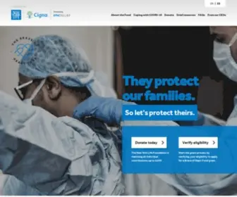 Braveofheartfund.com(The Brave of Heart Fund for Health Care Workers) Screenshot