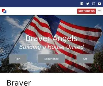 Braverangels.org(Braver Angels) Screenshot