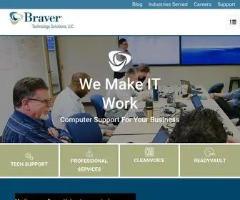 Bravertechnology.net(Braver Technology Solutions) Screenshot