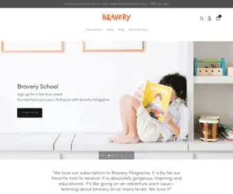 Braverymag.com(Bravery Magazine) Screenshot