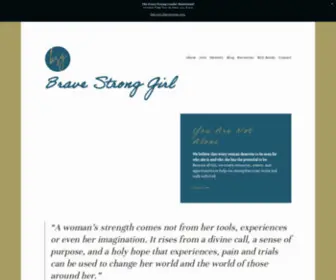 Bravestronggirl.org(Brave Strong Girl) Screenshot