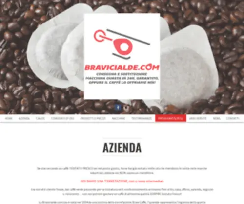 Bravicialde.com(Bravi Cialde) Screenshot