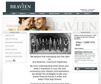 Bravien.com(Bravien Financial joins Invest Blue) Screenshot