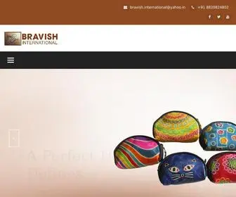 Bravishinternational.com(Bravish International) Screenshot