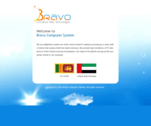 Bravocs.com(Web Hosting Sri Lanka) Screenshot