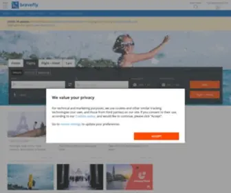 Bravofly.cn.com(Flights and travel deals around the world) Screenshot