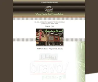 Bravogrill.ca(Bravo Pizzeria) Screenshot