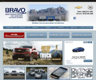 Bravolascruces.com(Bravo Chevrolet) Screenshot