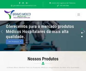 Bravomocomedical.com(Bravo Moco Medical) Screenshot