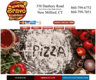 Bravonypizza.com(Bravo NY Pizza) Screenshot