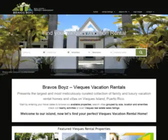 Bravosboyzvacationrentals.com(Bravos Boyz) Screenshot