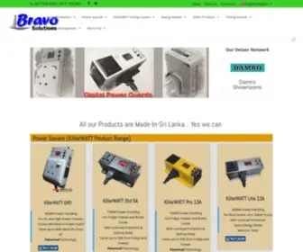 Bravosl.com(Home and Online Shop) Screenshot