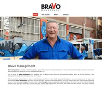 BravotalentmGmt.com(Bravo Talent Management) Screenshot