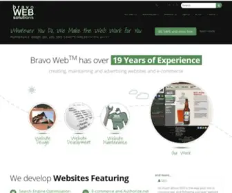 Bravoweb.com(Portland Web Design Company) Screenshot