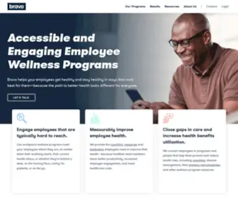 Bravowell.com(Employee Wellness Programs That Improve Health) Screenshot