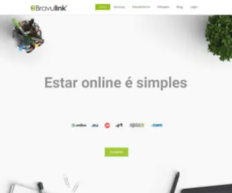 Bravulink.com.br(Servidor Hospedagem de Sites) Screenshot