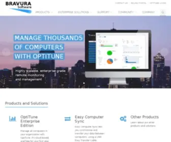 Bravurasoftware.com(Bravura Software) Screenshot