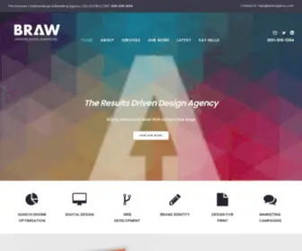 Brawagency.com(Design Agency Edinburgh) Screenshot