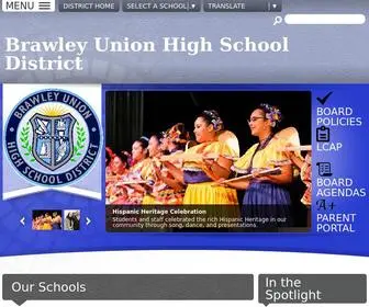 Brawleyhigh.org(Brawley Union High School District) Screenshot