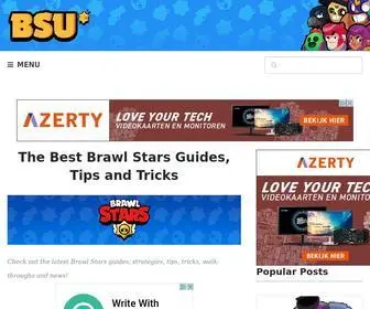 Brawlstarsup.com(The Best Brawl Stars Guides) Screenshot