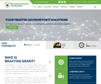 Braxtongrant.com(Braxton Grant Technologies) Screenshot