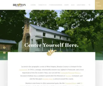 Braxtonwv.org(Visit Braxton) Screenshot