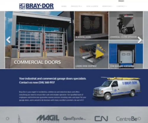 Braydor.com(Portes de garage) Screenshot