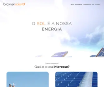Braynersolar.com.br(Brayner Solar) Screenshot