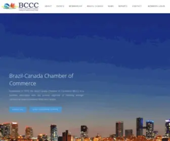 Brazcanchamber.org(Brazil-Canada Chamber of Commerce) Screenshot