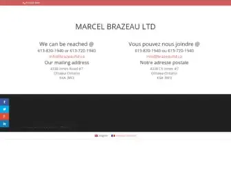 Brazeaultd.ca(How to reach us) Screenshot