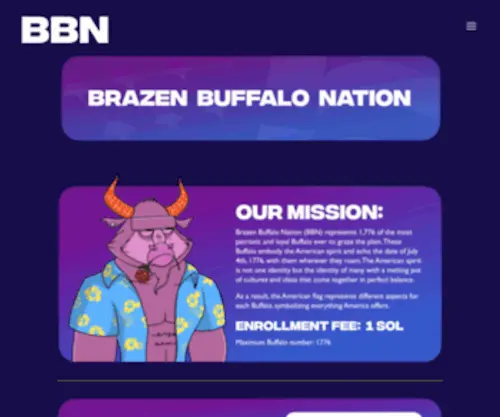 Brazenbuffalonation.com(BBN) Screenshot