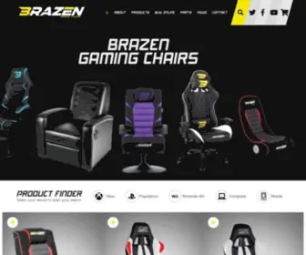 Brazengamingchairs.com(Brazen Gaming Chairs) Screenshot