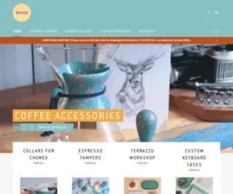 Brazenstudio.co(We are a product design studio making beautiful cast objects. Our current product lineup) Screenshot