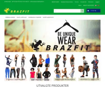 BrazFit.no(BRAZFIT Brazilian Fitness Clothing) Screenshot